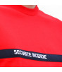 Tee-shirt STOL Rouge Sécurité Incendie - Force Series