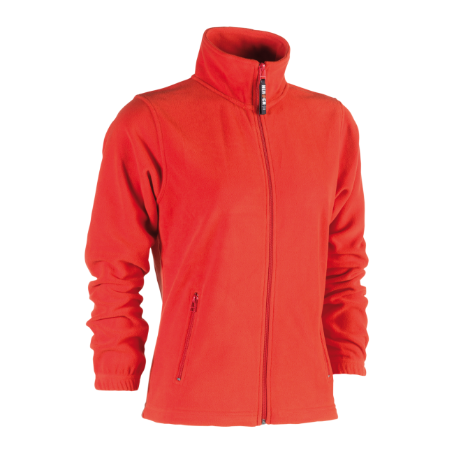 Fleece vest dames Deva Rood - Herock
