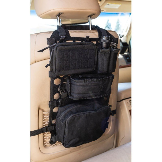 Panneau Hexgrid pour siège véhicule Noir - 5.11 Tactical