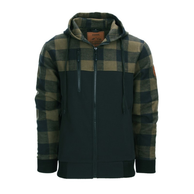 Veste Lumbershell Noir/Olive - Van Os