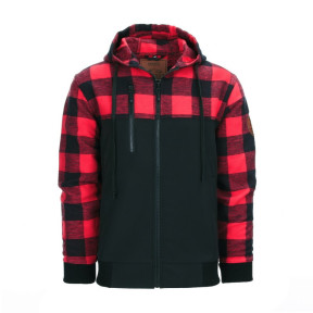 Lumbershell Jacke Schwarz/Rot - Van Os