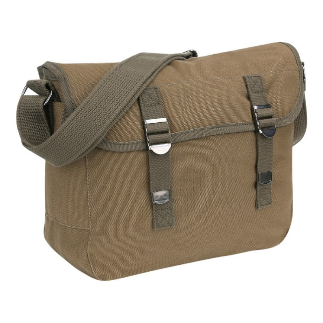 Sac bandoulière en toile style US olive - Fostex Garments