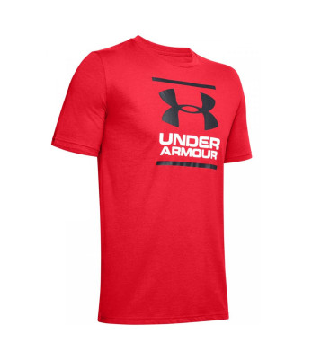 T-shirt manches courtes ua gl foundation Rouge - Under Armour