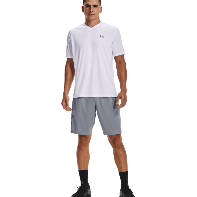 Spodenki UA Tech Graphic Steel / Black - Under Armour