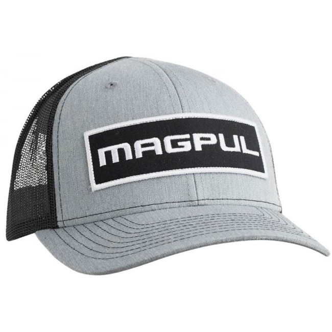 Wordmark Patch Trucker pet grijs en zwart - Magpul