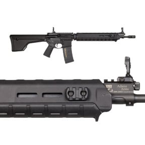 Rail Picatinny 3 emplacements M-LOK noir - Magpul