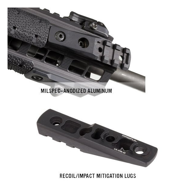 M-LOK Cantilever Rail/Light Mount, Aluminum - MAGPUL