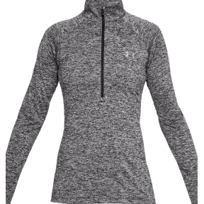 Tech met 1/2 rits voor dames - Twist - Zwart - Under Armour