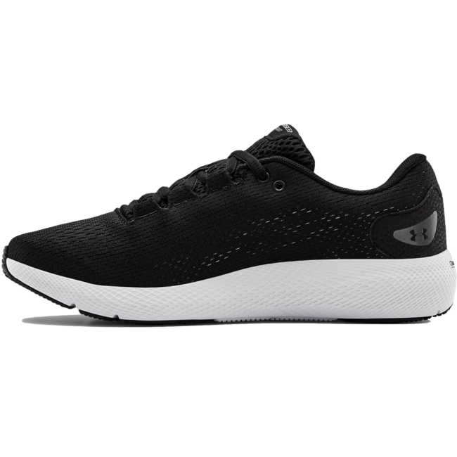 Under Armour dames hardloopschoenen Charged Pursuit 2 zwart en wit