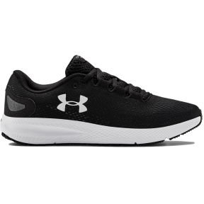 Chaussures de course UA femme Charged Pursuit 2 noir et blanc - Under Armour