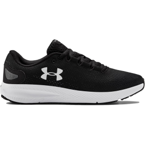 Chaussures de course UA femme Charged Pursuit 2 noir et blanc - Under Armour