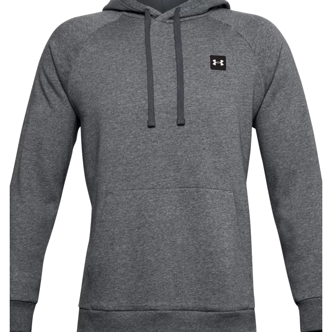 Sweat met capuchon UA Rival Fleece gemêleerd grijs - Under Armour