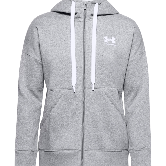 Rival Fleece Full Zip Hoodie Grijs - Under Armour