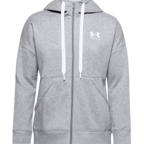Rival Fleece Full Zip Hoodie Grijs - Under Armour