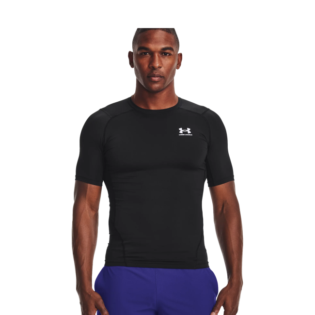 T-shirt manches courtes compression Noir - Under Armour
