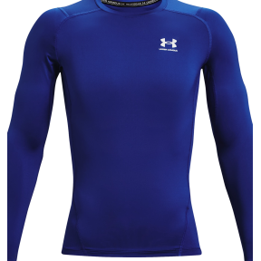 Koszulka z długimi rękawami kompresyjna niebieska - Under Armour