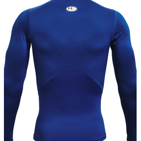T-shirt manches longues compression bleu - Under Armour