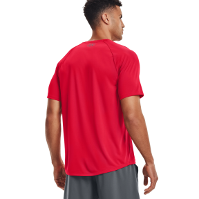 Korte mouwen top ua Tech rood - Under Armour