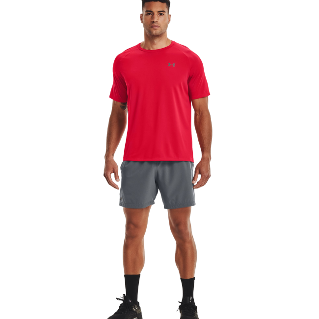 Koszulka z krótkimi rękawami ua Tech czerwona - Under Armour