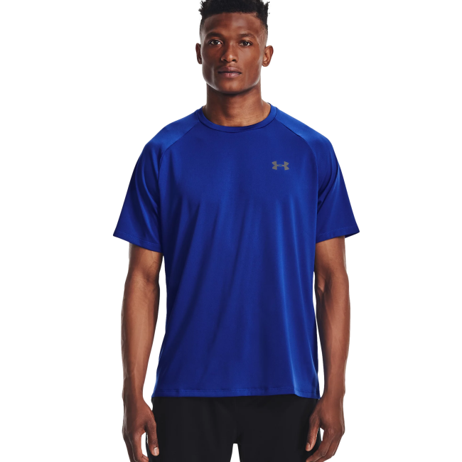 Góra z krótkimi rękawami ua Tech royal - Under Armour