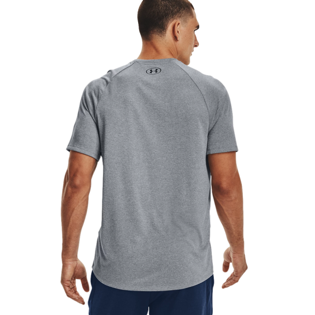 Kurzarm-Oberteil UA Tech Grau - Under Armour