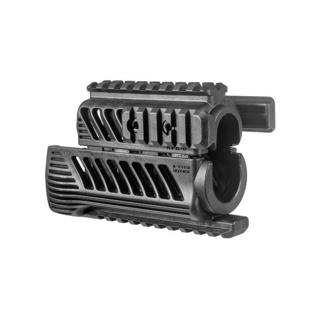 HANDGREEP VOOR AK 74 MET 4 PICATINNY RAILS - ZWART - FAB DEFENSE