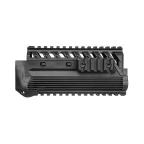 ZWARTE VOORGREEP MET 4 PICATINNY RAILS VOOR GALIL - FAB DEFENSE