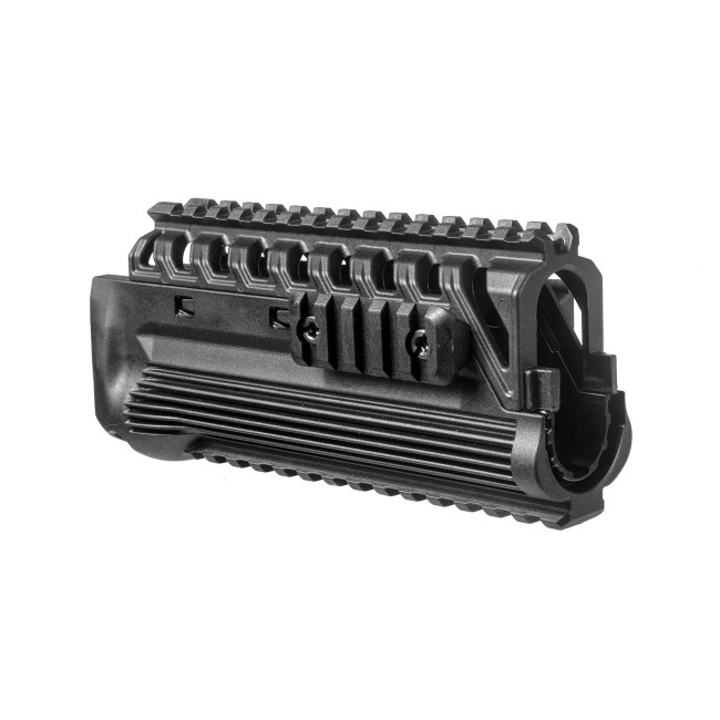 SCHWARZE HANDSCHUTZSCHIENE MIT 4 PICATINNY-SCHIENEN FÜR GALIL - FAB DEFENSE