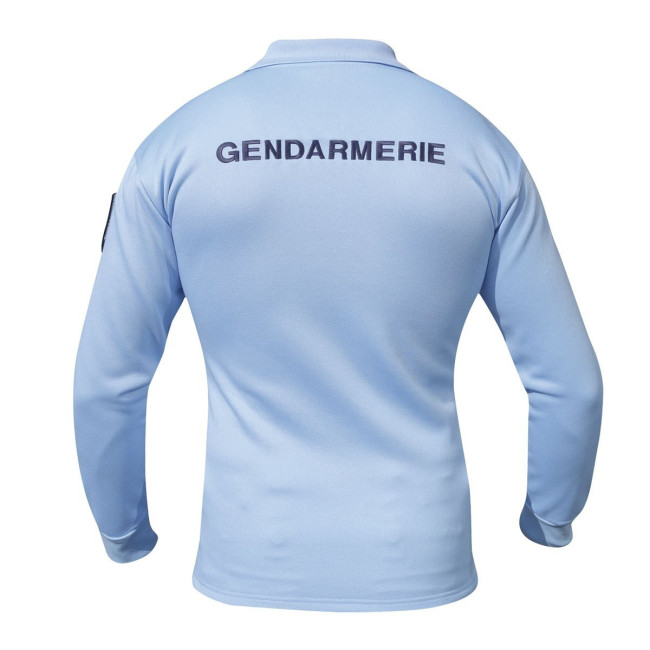 Poloshirt Blau Gendarmerie Herren