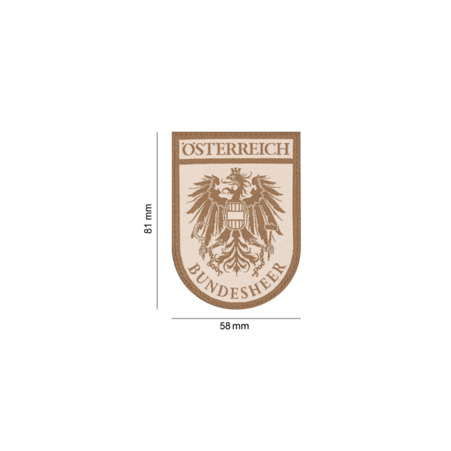 Bundesheer Patch Desert - Clawgear