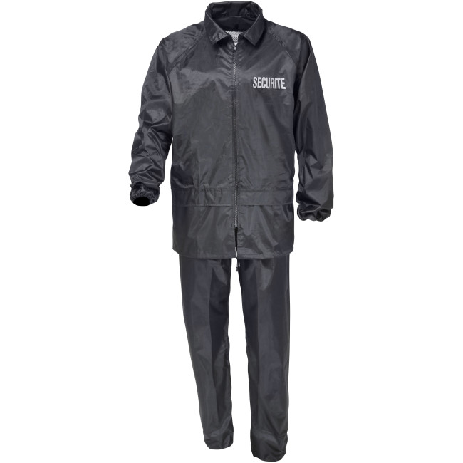 Tenue de pluie Sécurité Noir - CityGuard