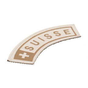 Suisse Small Tab Patch Desert - Clawgear