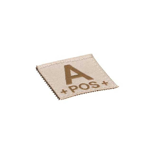 A Pos Patch Grupa Krwi Pustynny - Clawgear
