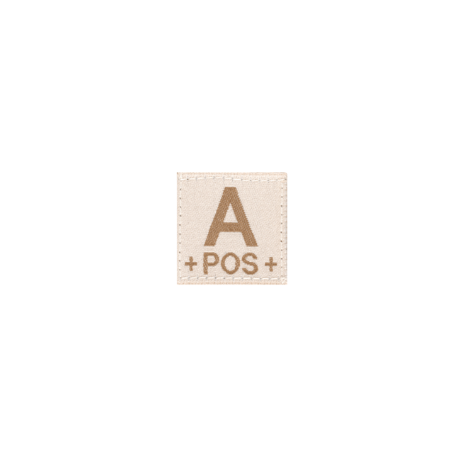 A Pos Bloodgroup Patch Desert - Clawgear