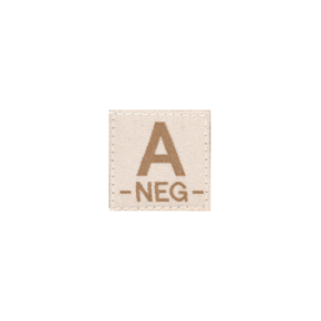 A Neg Bloedgroep Patch Woestijn - Clawgear