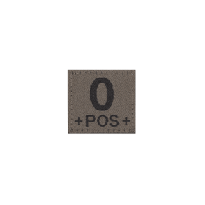 0 Pos Blutgruppen Patch - Clawgear