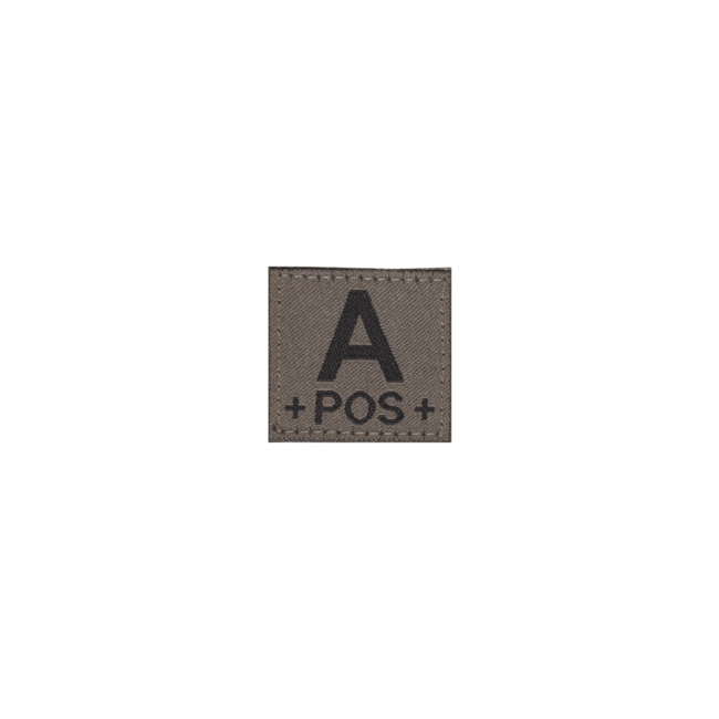 A Pos Bloodgroup Patch- Clawgear