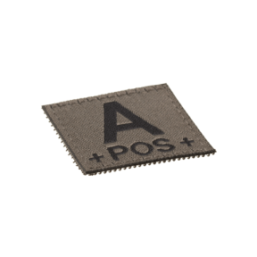 A Pos Blutgruppen Patch- Clawgear