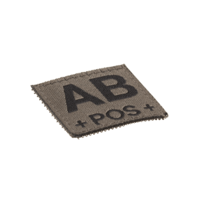 AB Pos Bloodgroup Patch- Clawgear
