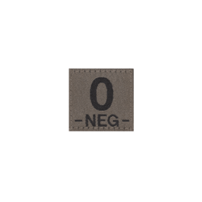 0 Neg Bloodgroup Patch- Clawgear