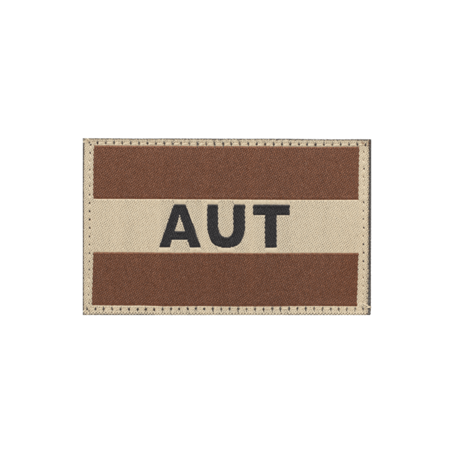 Österreich Flaggen Patch Wüste - Clawgear