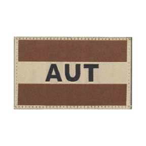 Österreich Flaggen Patch Wüste - Clawgear