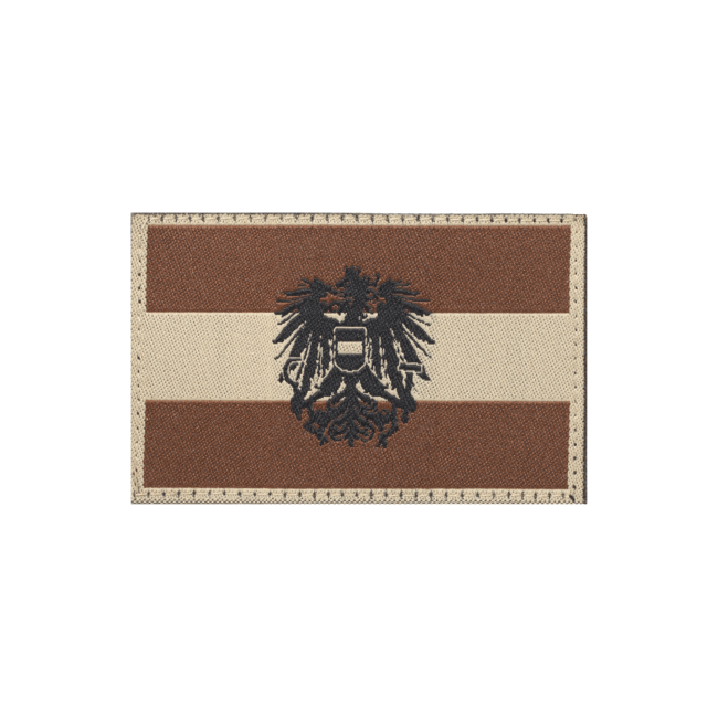 Austria Emblem Flag Patch Desert - Clawgear