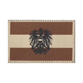Austria Emblem Flag Patch Desert - Clawgear