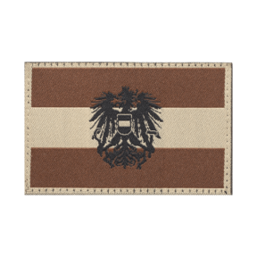 Austria Emblem Flag Patch Desert - Clawgear