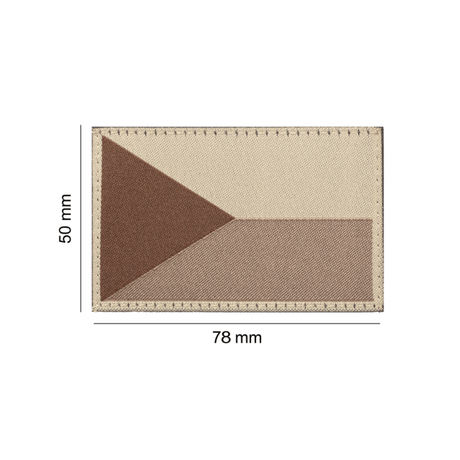 Tsjechië Vlag Patch Desert - Clawgear