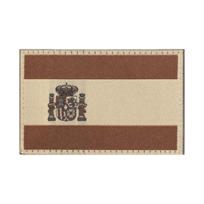 Spanien Flaggen Patch Desert - Clawgear