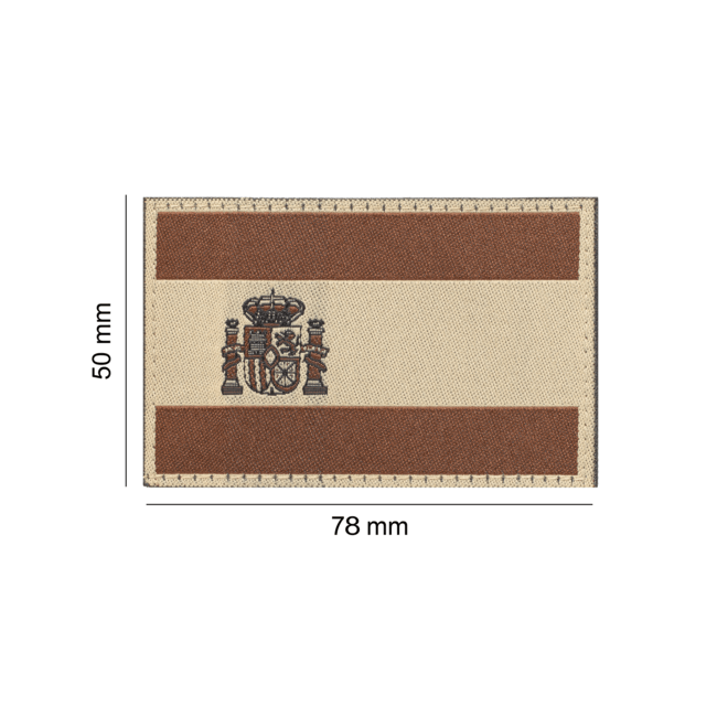 Spain Flag Patch Desert - Clawgear