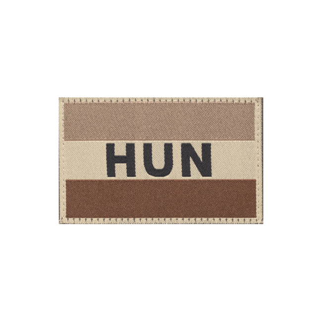 Hungary Flag Patch Desert - Clawgear