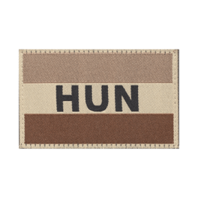 Ungarn Flaggen Patch Desert - Clawgear